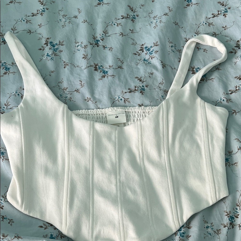 Brock Collection x H&M Cream Tank Top for Women